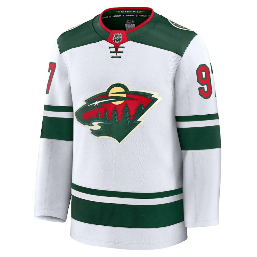 Kirill Kaprizov Minnesota Wild Fanatics Away Premium Jersey White
