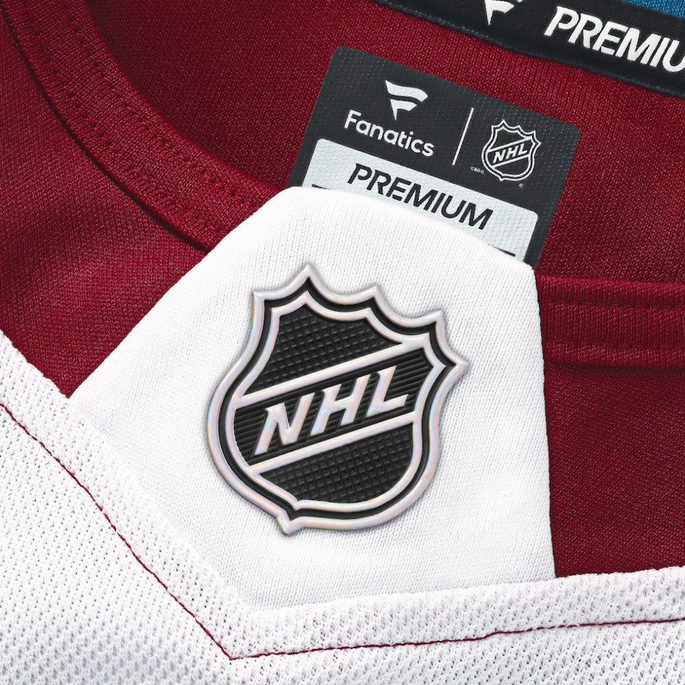 Nathan MacKinnon Colorado Avalanche Fanatics Away Premium Jersey White