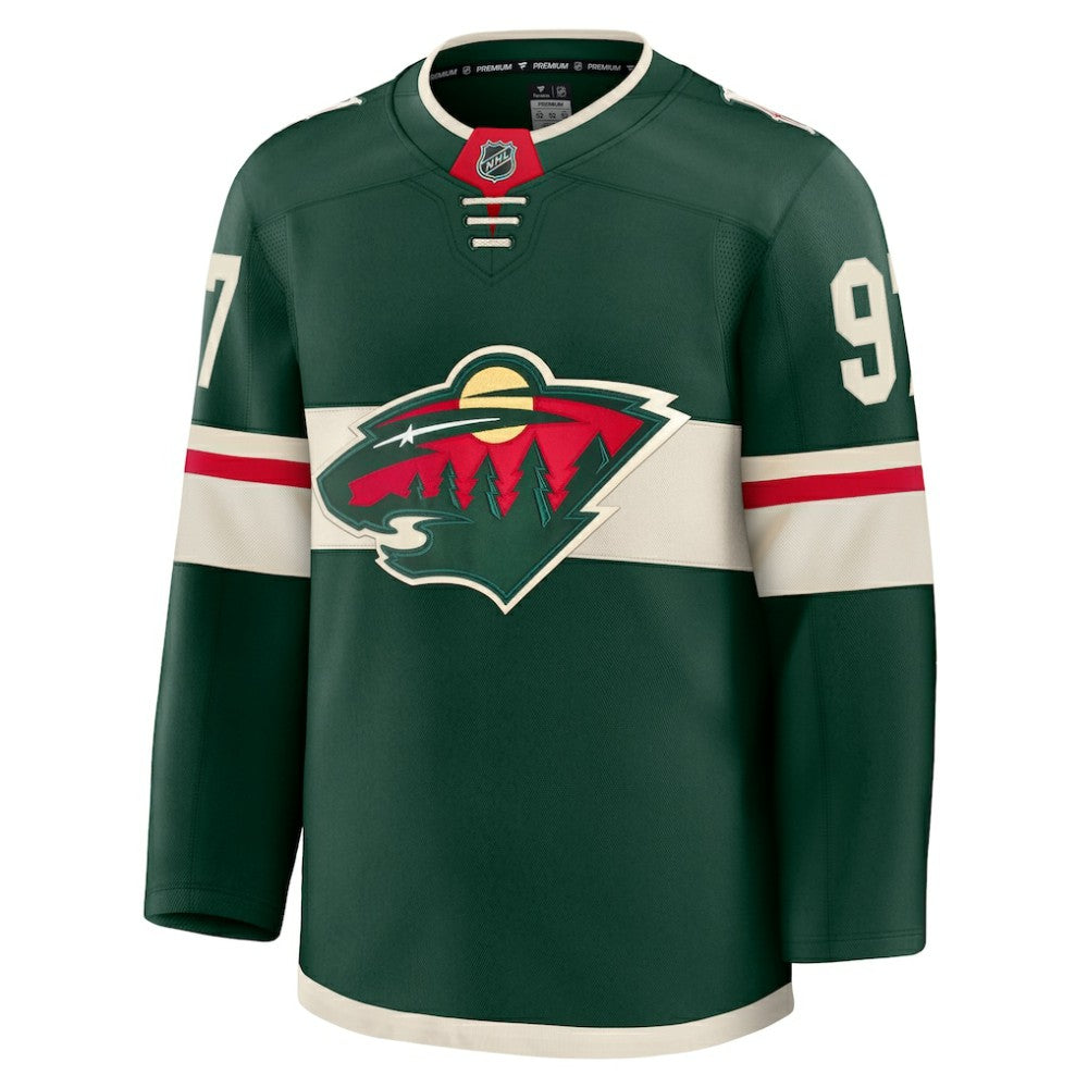 Kirill Kaprizov Minnesota Wild Fanatics Home Premium Jersey Green