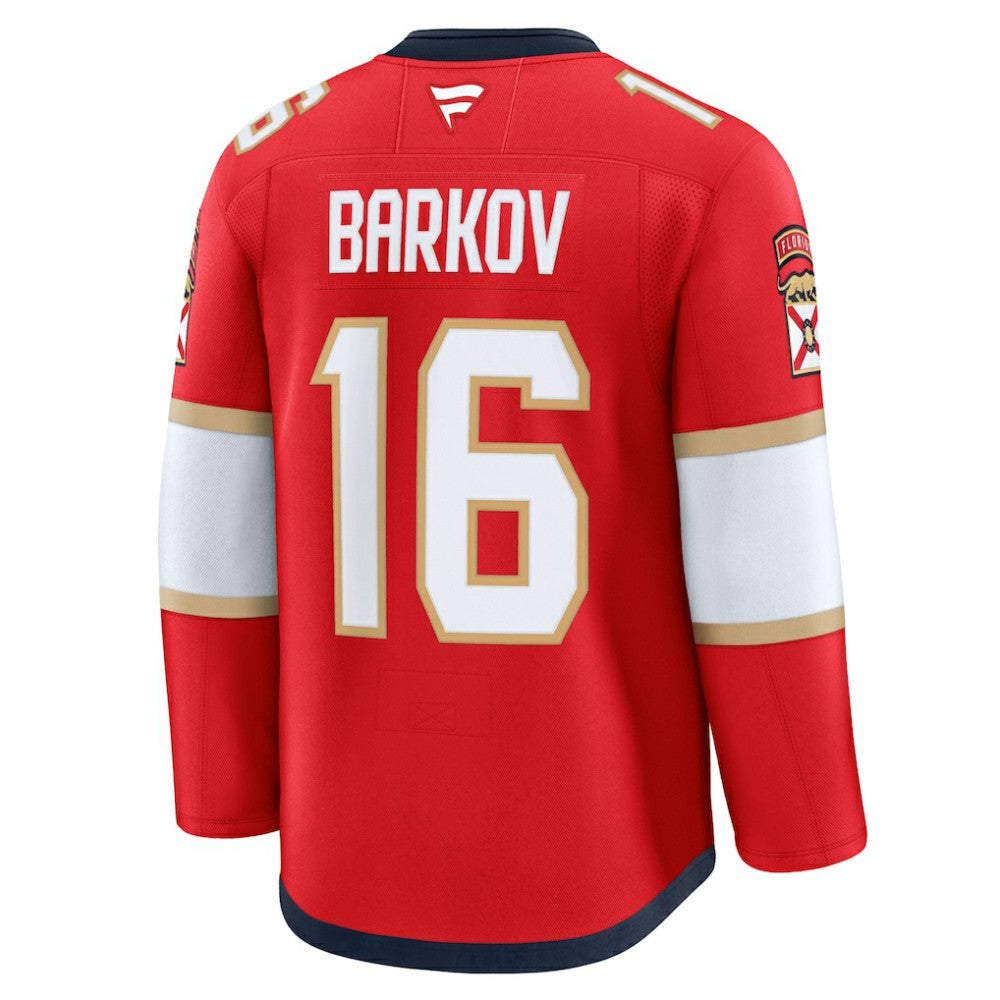 Aleksander Barkov Florida Panthers Fanatics Home Premium Jersey Red