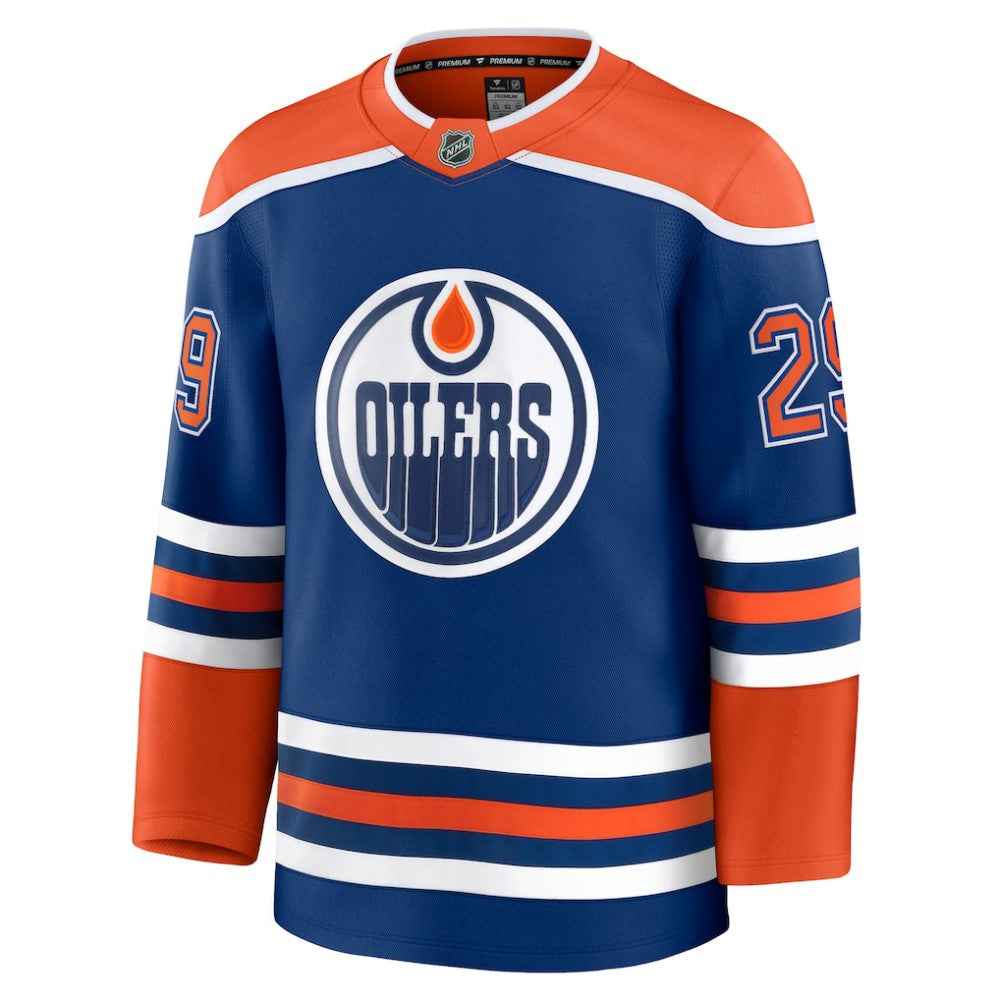 Leon Draisaitl Edmonton Oilers Fanatics Home Premium Jersey Royal