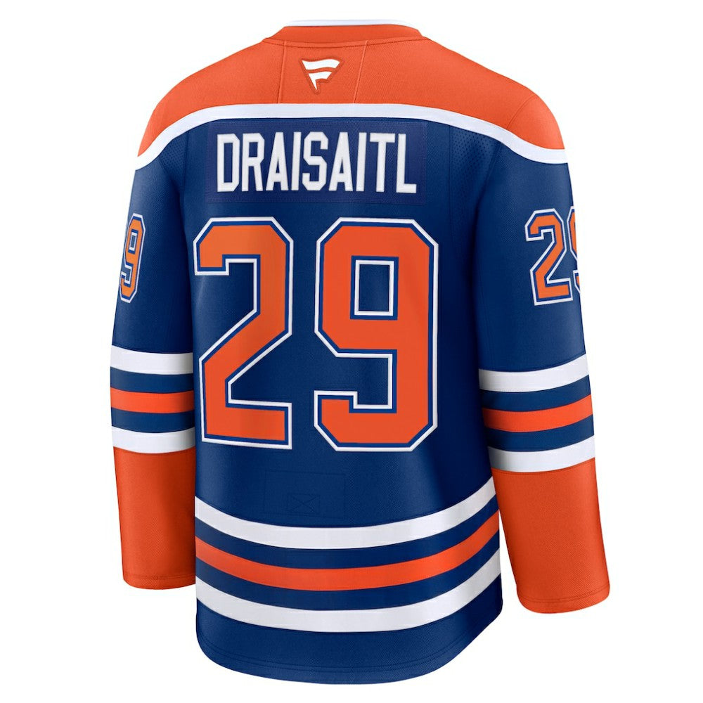 Leon Draisaitl Edmonton Oilers Fanatics Home Premium Jersey Royal