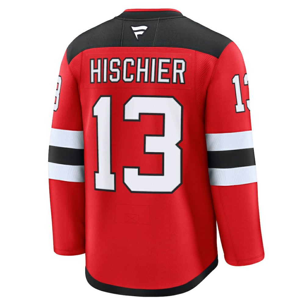 Nico Hischier New Jersey Devils Fanatics Home Premium Jersey Red