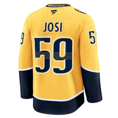 Roman Josi Nashville Predators Fanatics Home Premium Jersey Yellow