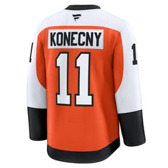 Travis Konecny Philadelphia Flyers Fanatics Home Premium Jersey Burnt Orange