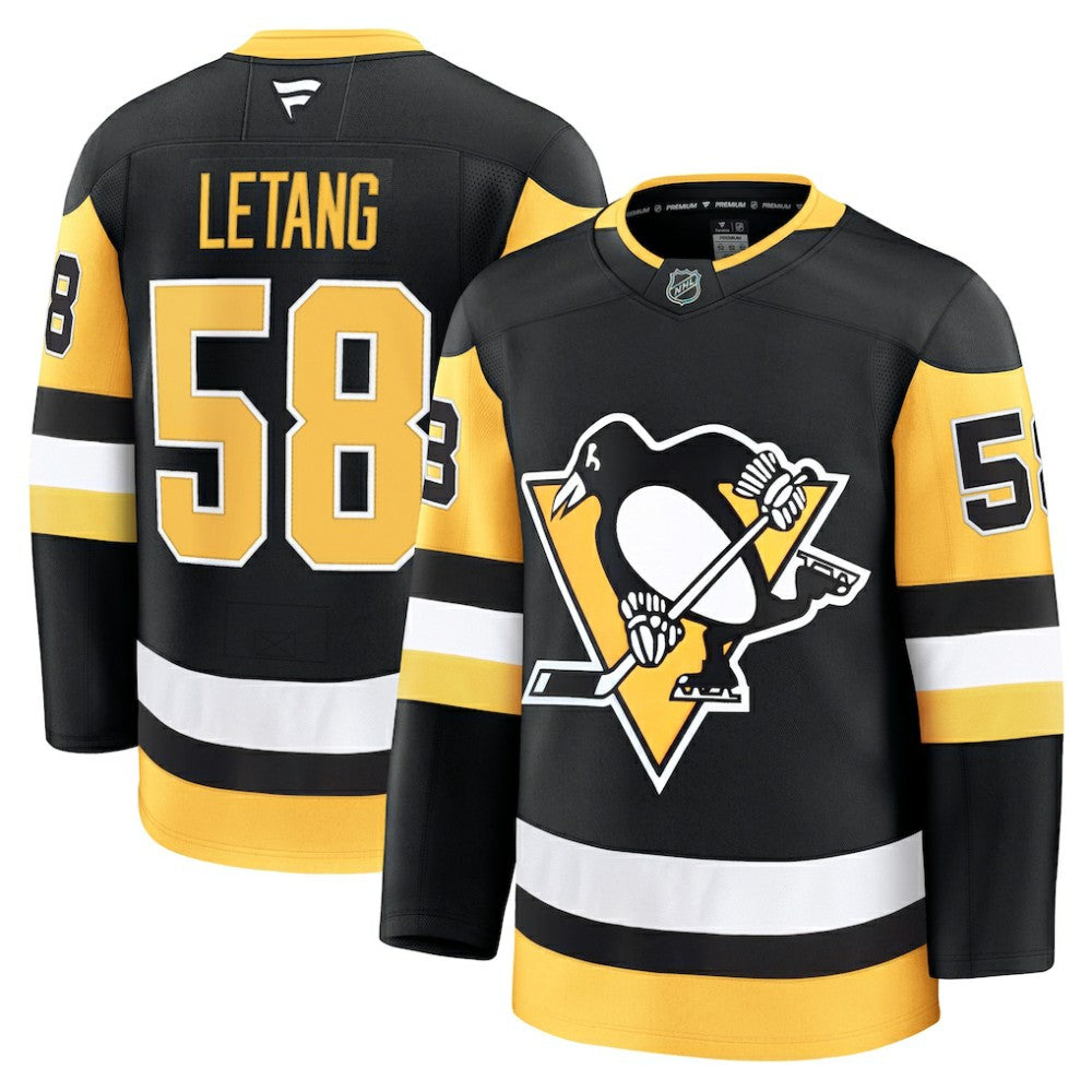 Kris Letang Pittsburgh Penguins Fanatics Home Premium Jersey Black
