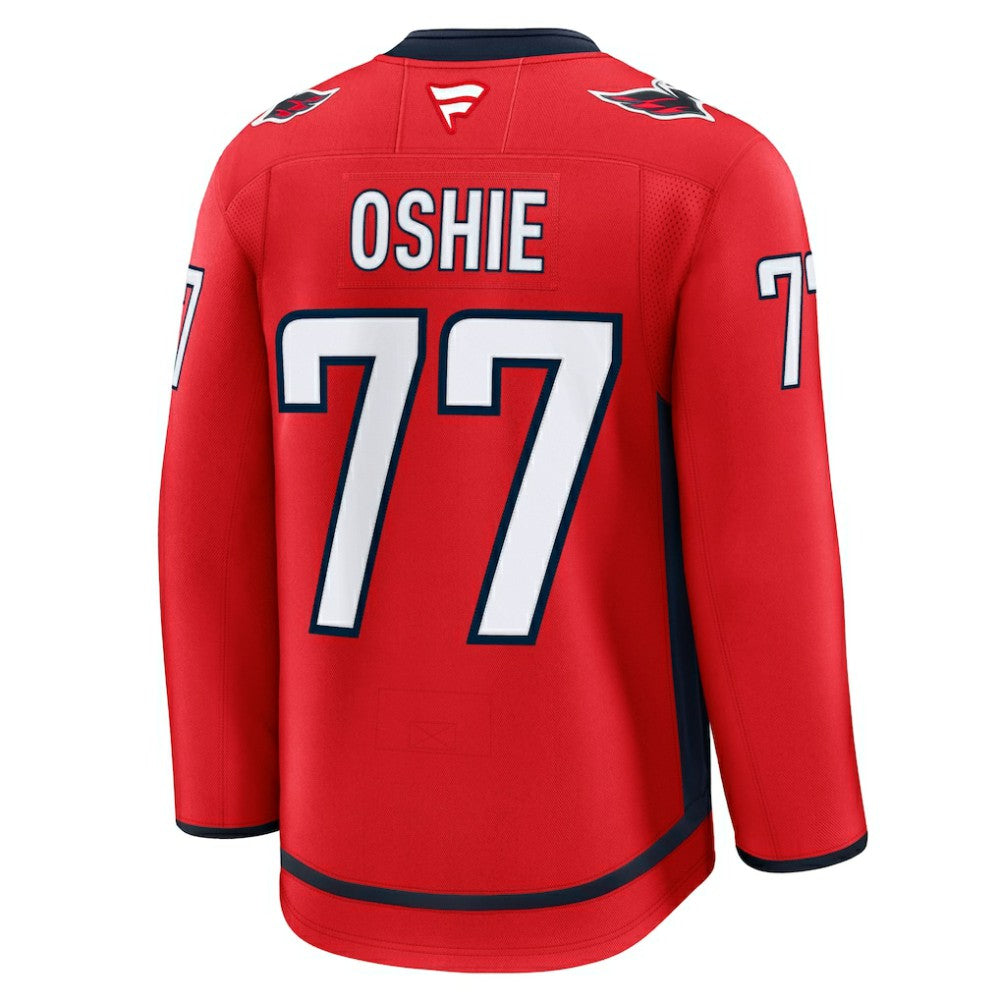 TJ Oshie Washington Capitals Fanatics Home Premium Jersey Red