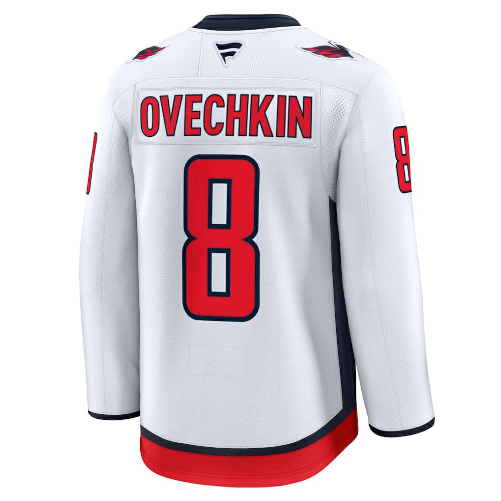 Alexander Ovechkin Washington Capitals Fanatics Away Premium Jersey White