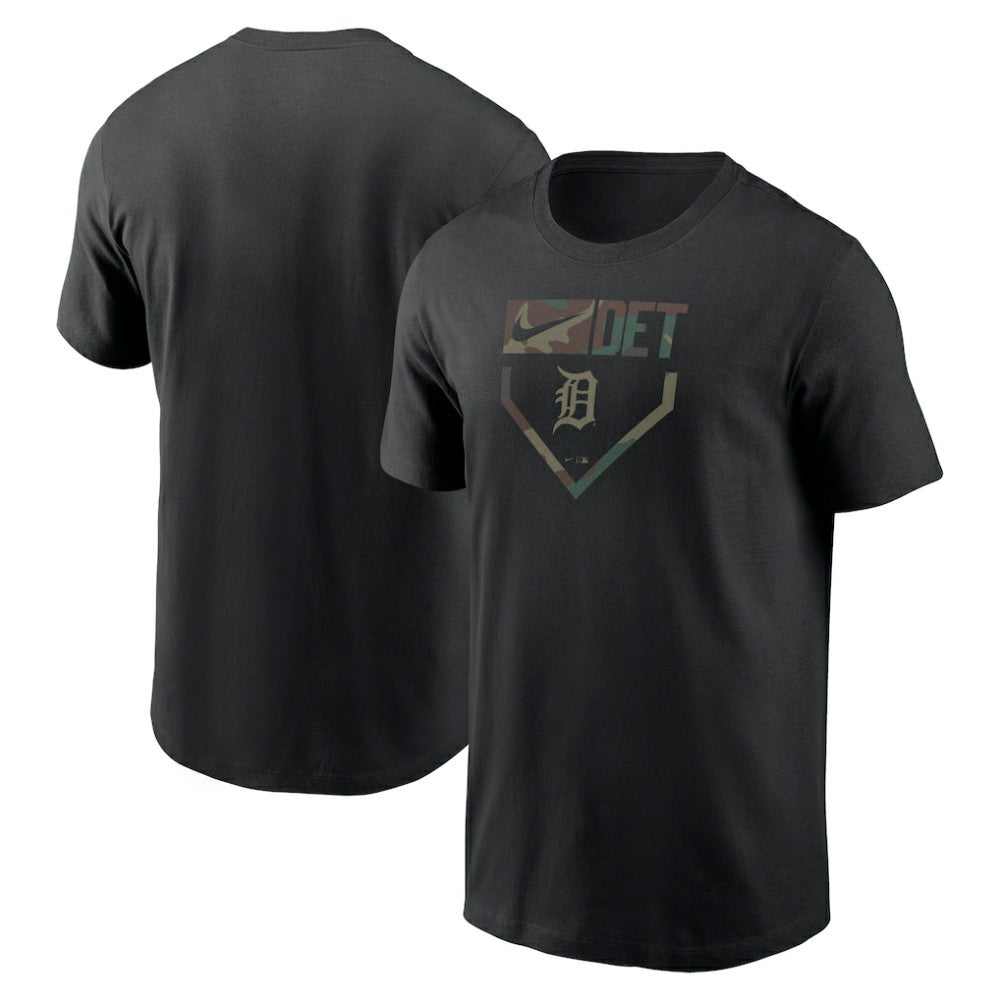 Detroit Tigers Camo T-Shirt Black | Nike