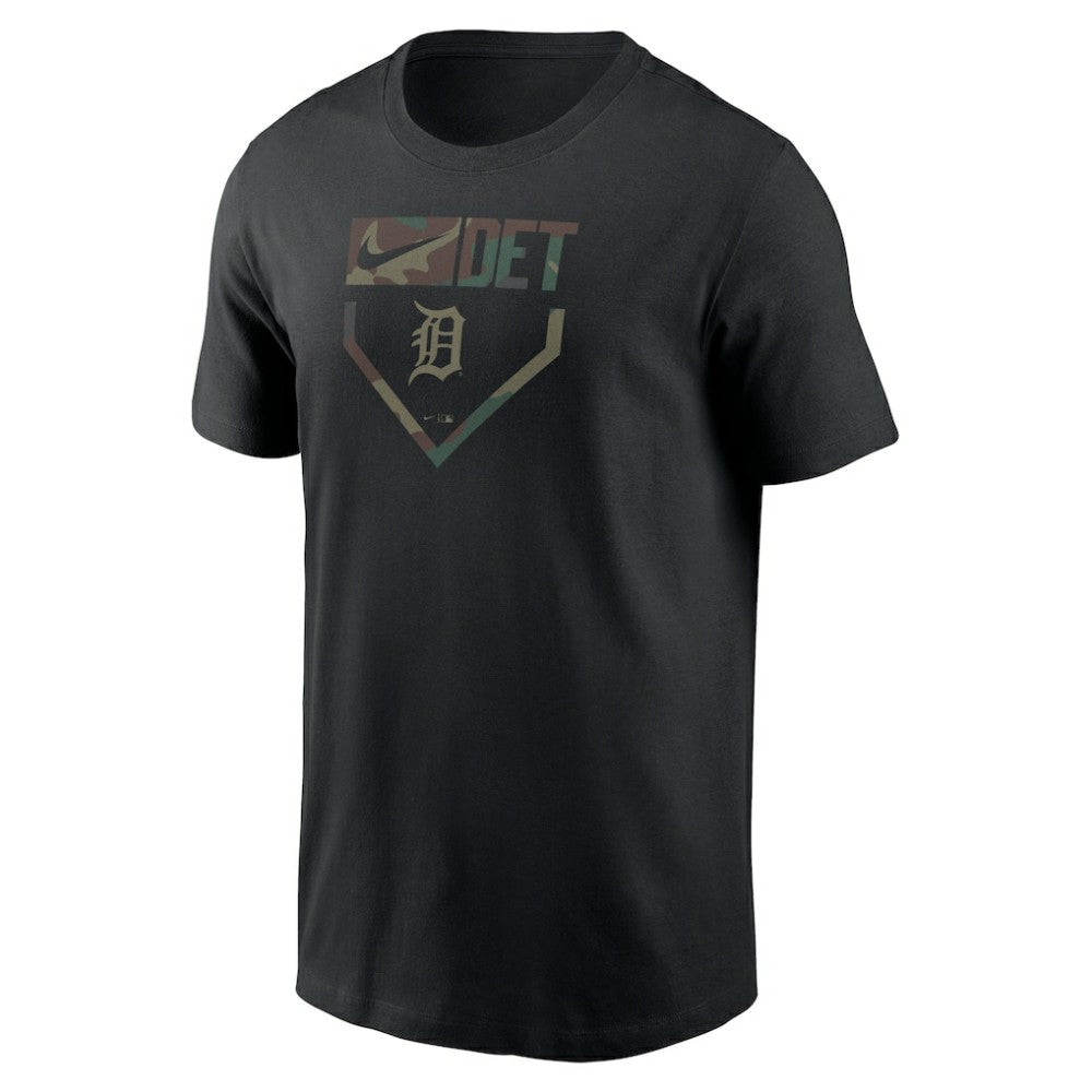 Detroit Tigers Camo T-Shirt Black | Nike