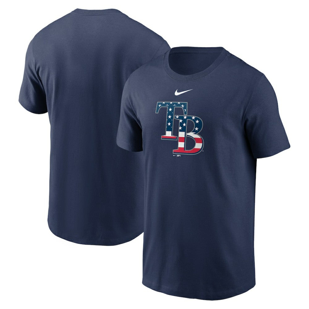 Tampa Bay Rays Americana T-Shirt Navy | Nike