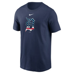 Detroit Tigers Americana T-Shirt Navy | Nike