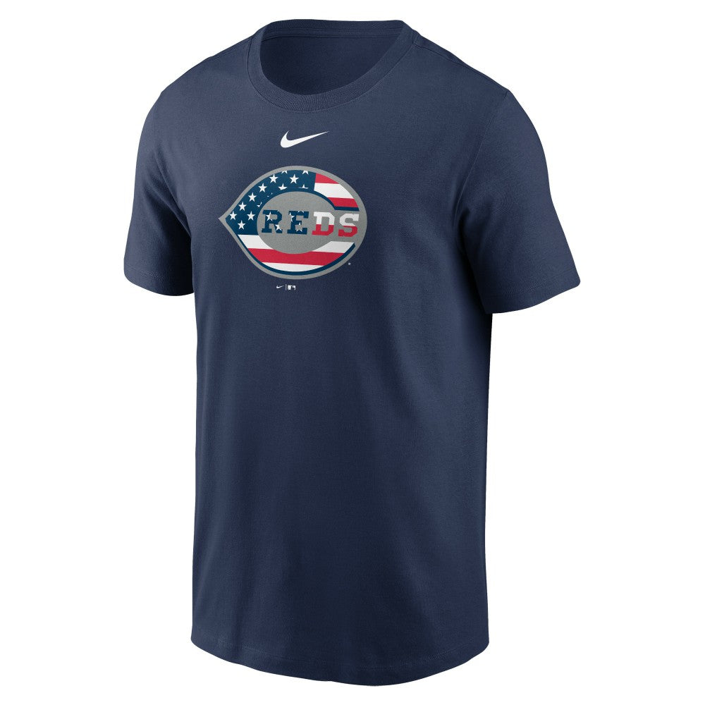 Cincinnati Reds Americana T-Shirt Navy | Nike