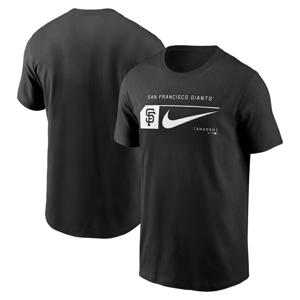 San Francisco Giants Fashion Graphic Swoosh T-Shirt Black | Nike