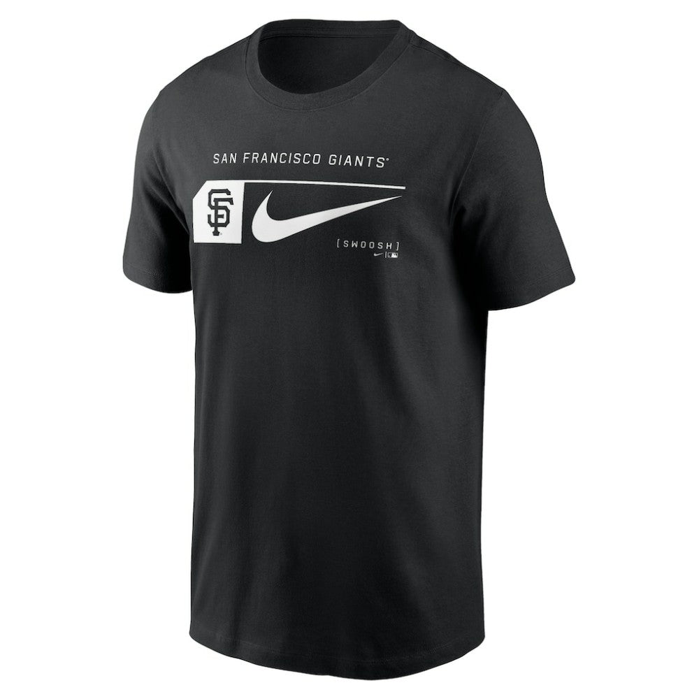 San Francisco Giants Fashion Graphic Swoosh T-Shirt Black | Nike