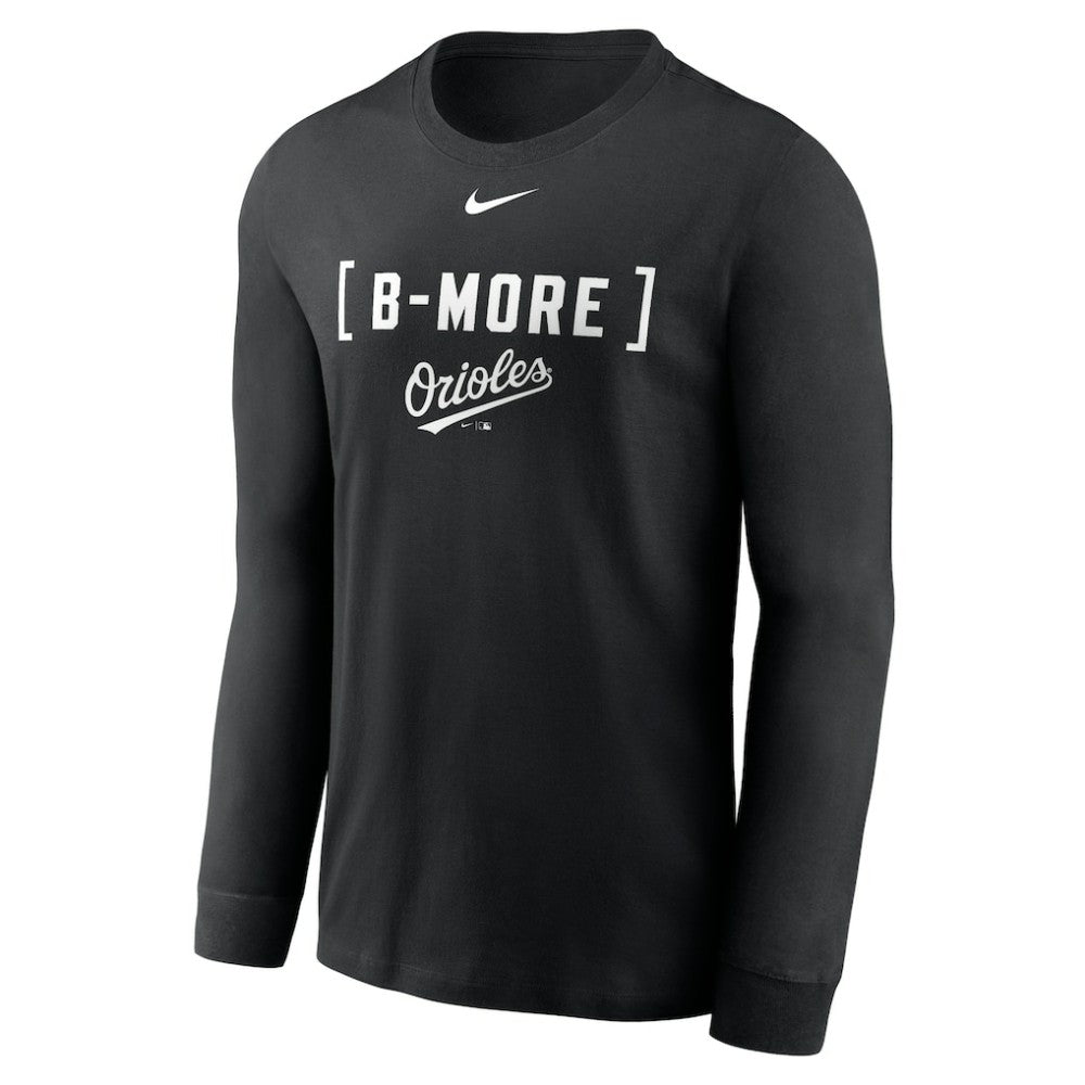 Baltimore Orioles Local Nickname Long Sleeve T-Shirt Black | Nike