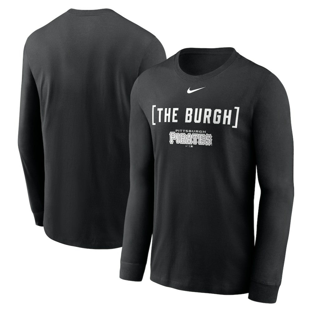 Pittsburgh Pirates Local Nickname Long Sleeve T-Shirt Black | Nike