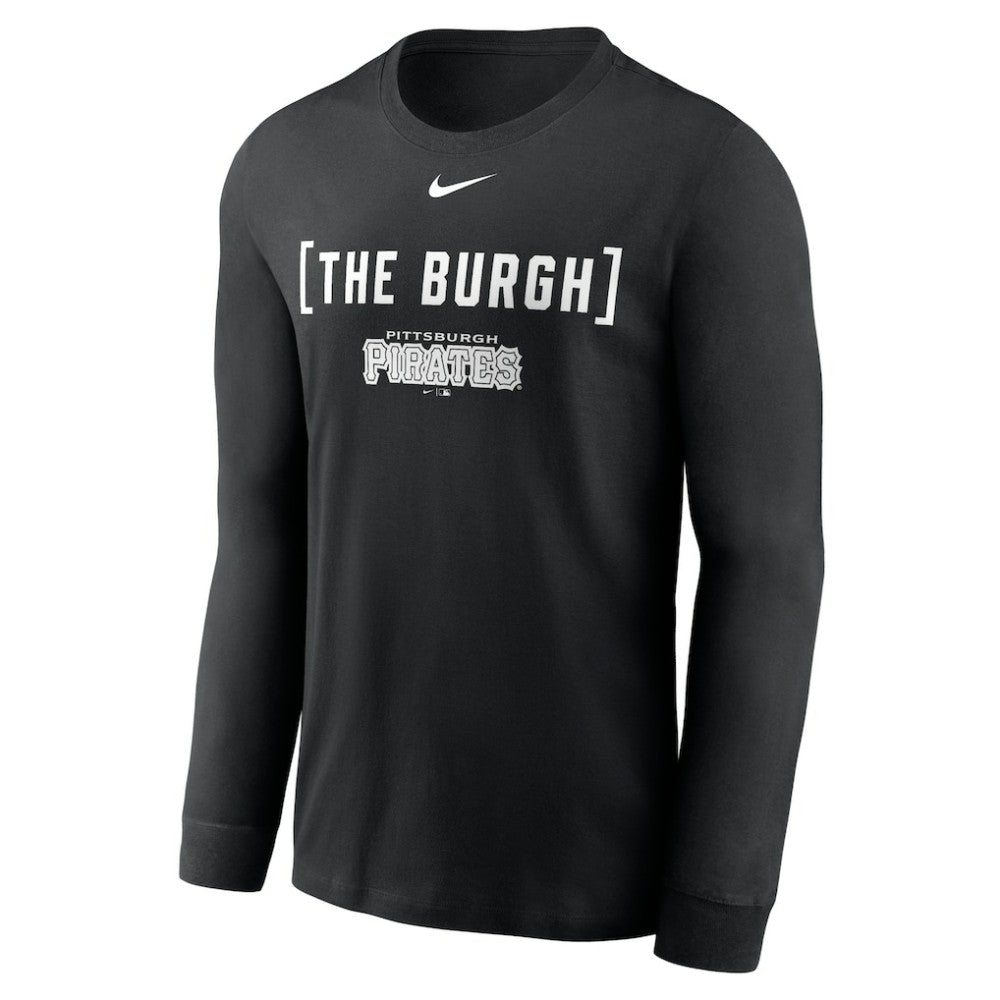 Pittsburgh Pirates Local Nickname Long Sleeve T-Shirt Black | Nike