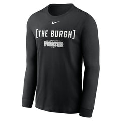 Pittsburgh Pirates Local Nickname Long Sleeve T-Shirt Black | Nike