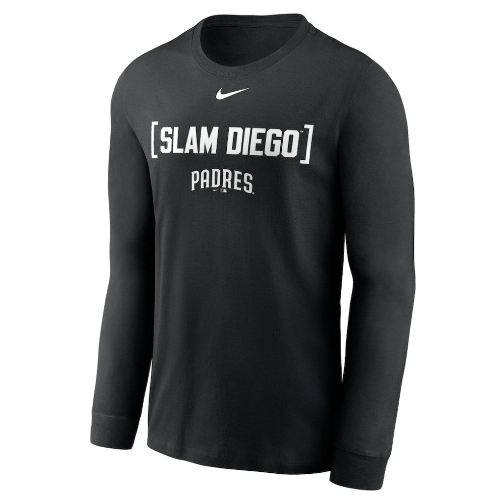 San Diego Padres Local Nickname Long Sleeve T-Shirt Black | Nike