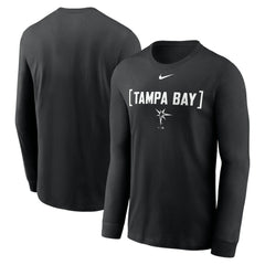Tampa Bay Rays Local Nickname Long Sleeve T-Shirt Black | Nike