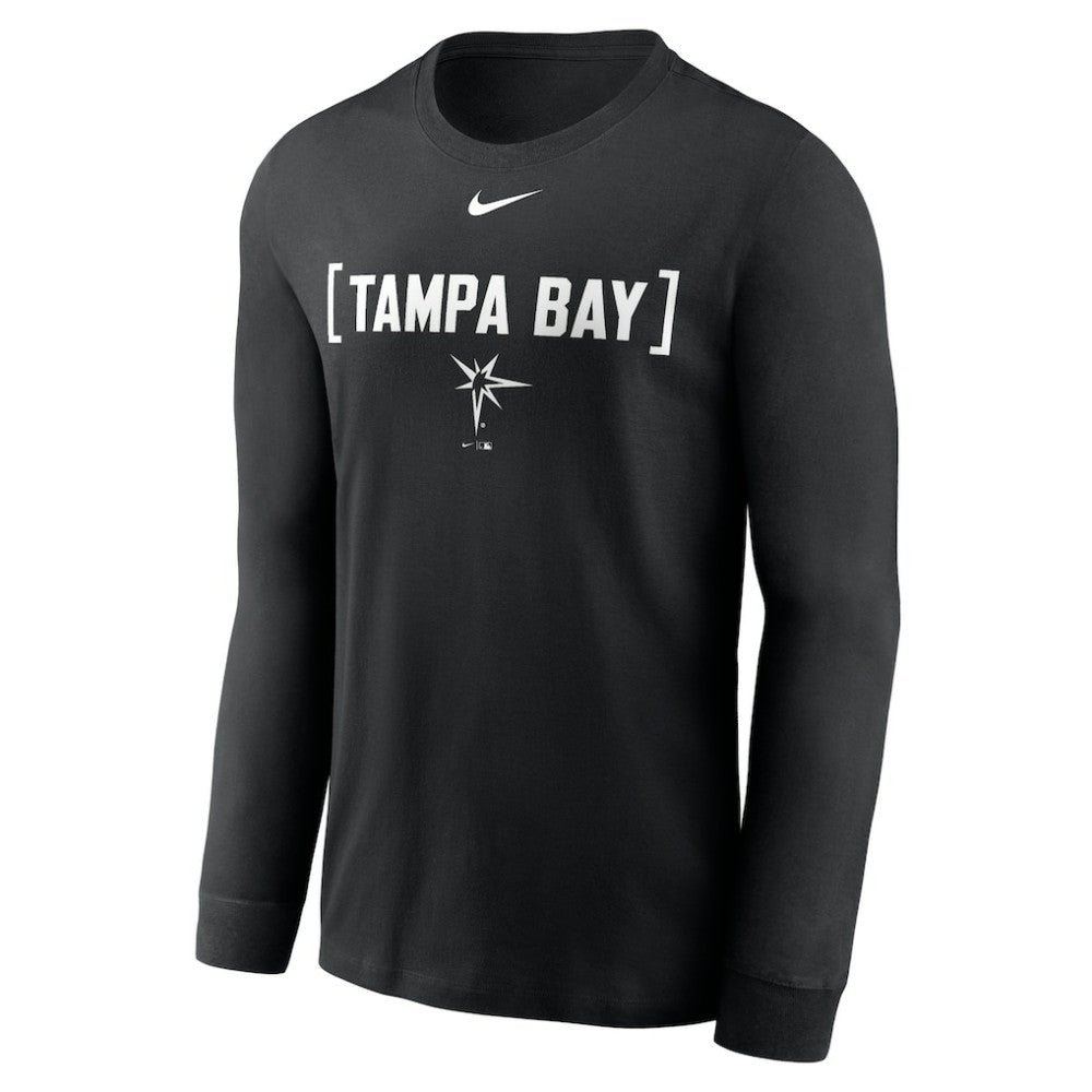 Tampa Bay Rays Local Nickname Long Sleeve T-Shirt Black | Nike