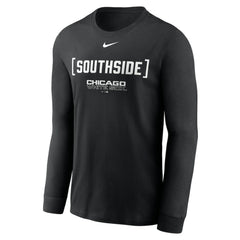 Chicago White Sox Local Nickname Long Sleeve T-Shirt Black | Nike