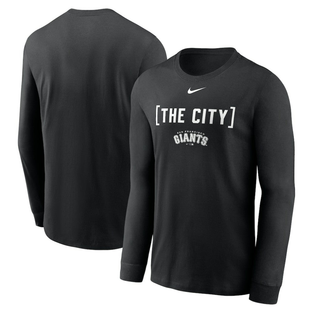 San Francisco Giants Local Nickname Long Sleeve T-Shirt Black | Nike