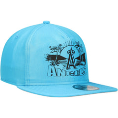 Los Angeles Angels Neon Golfer Snapback Hat Blue | New Era