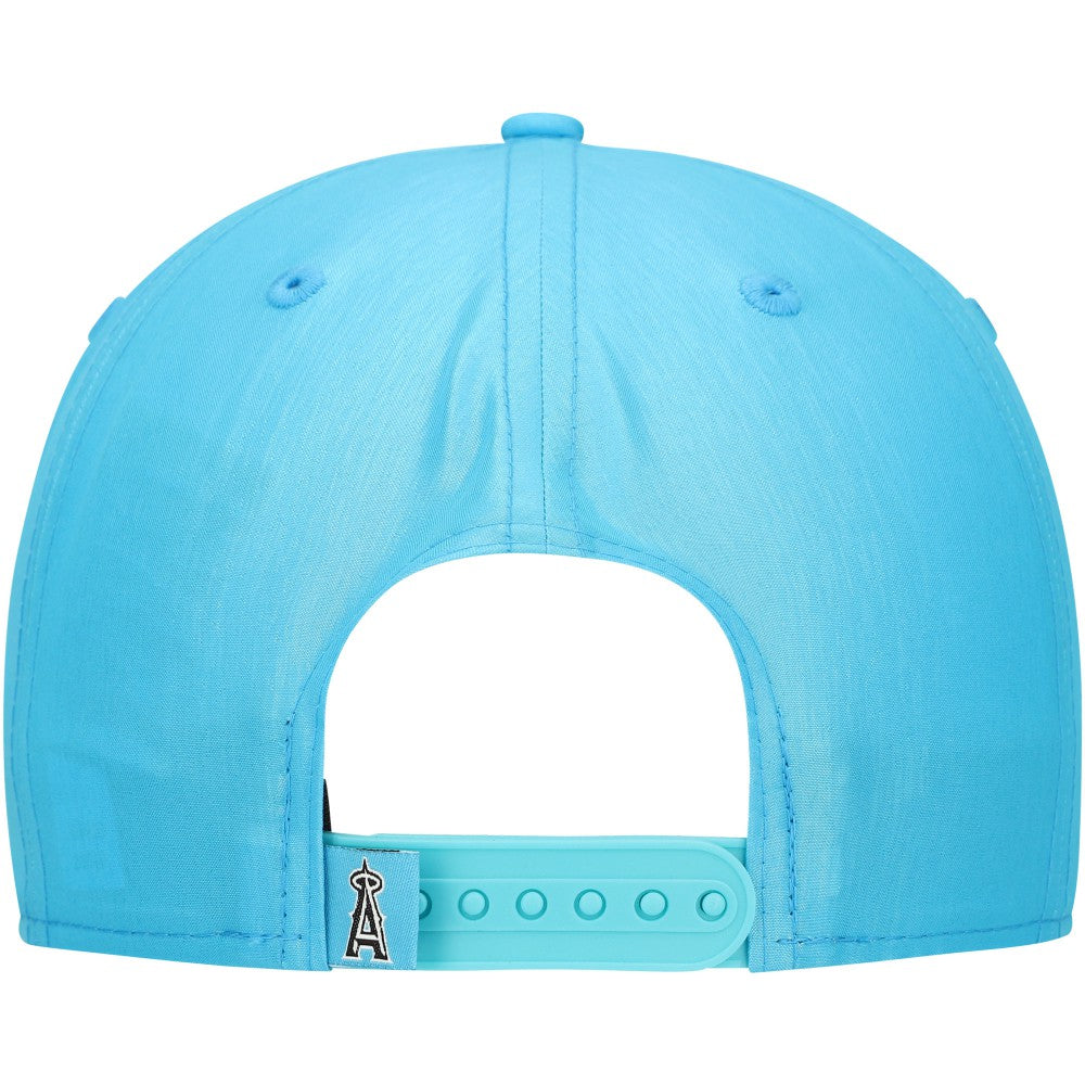 Los Angeles Angels Neon Golfer Snapback Hat Blue | New Era
