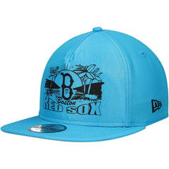 Boston Red Sox Neon Golfer Snapback Hat Blue | New Era