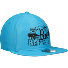Boston Red Sox Neon Golfer Snapback Hat Blue | New Era