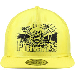 Pittsburgh Pirates Neon Golfer Snapback Hat Yellow | New Era
