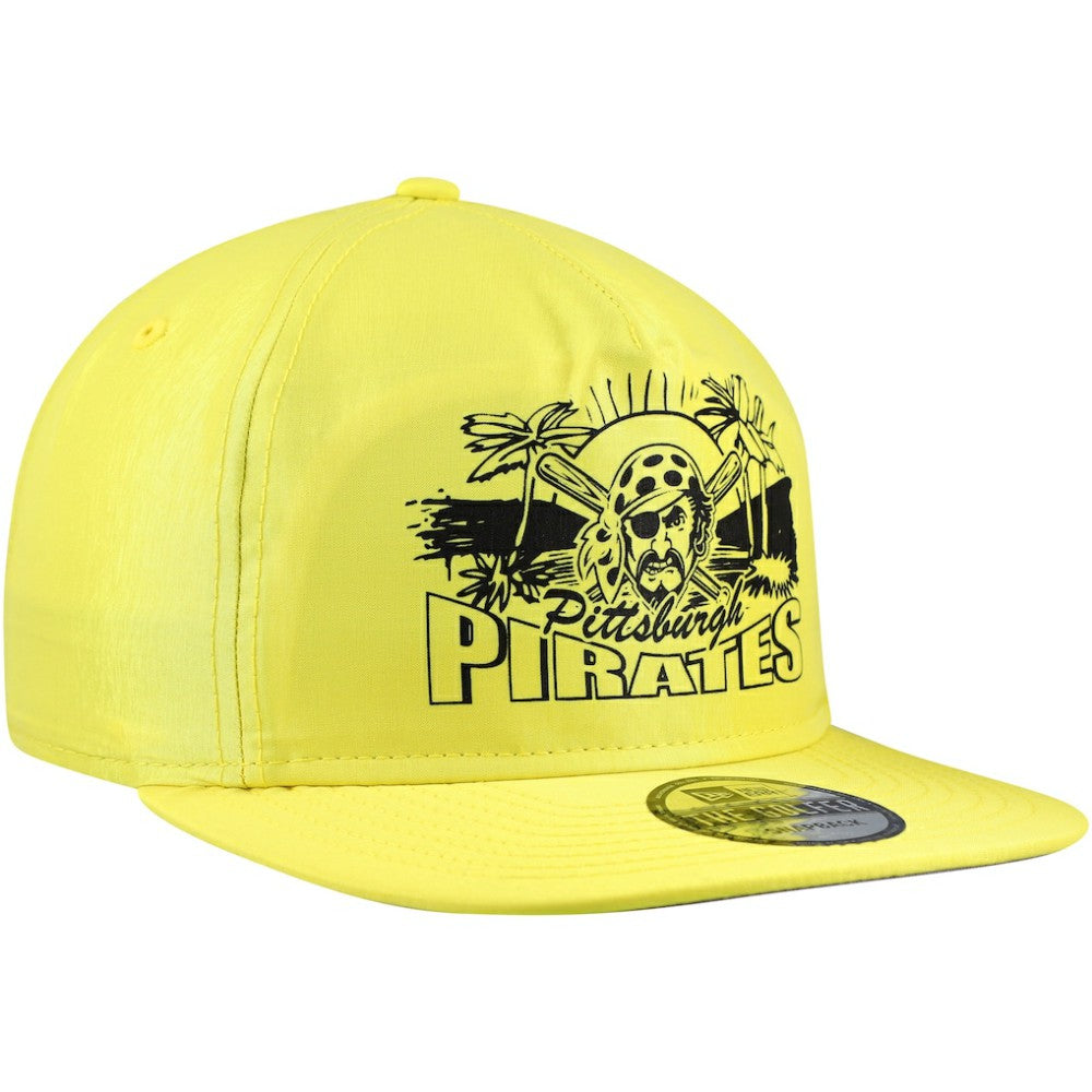 Pittsburgh Pirates Neon Golfer Snapback Hat Yellow | New Era