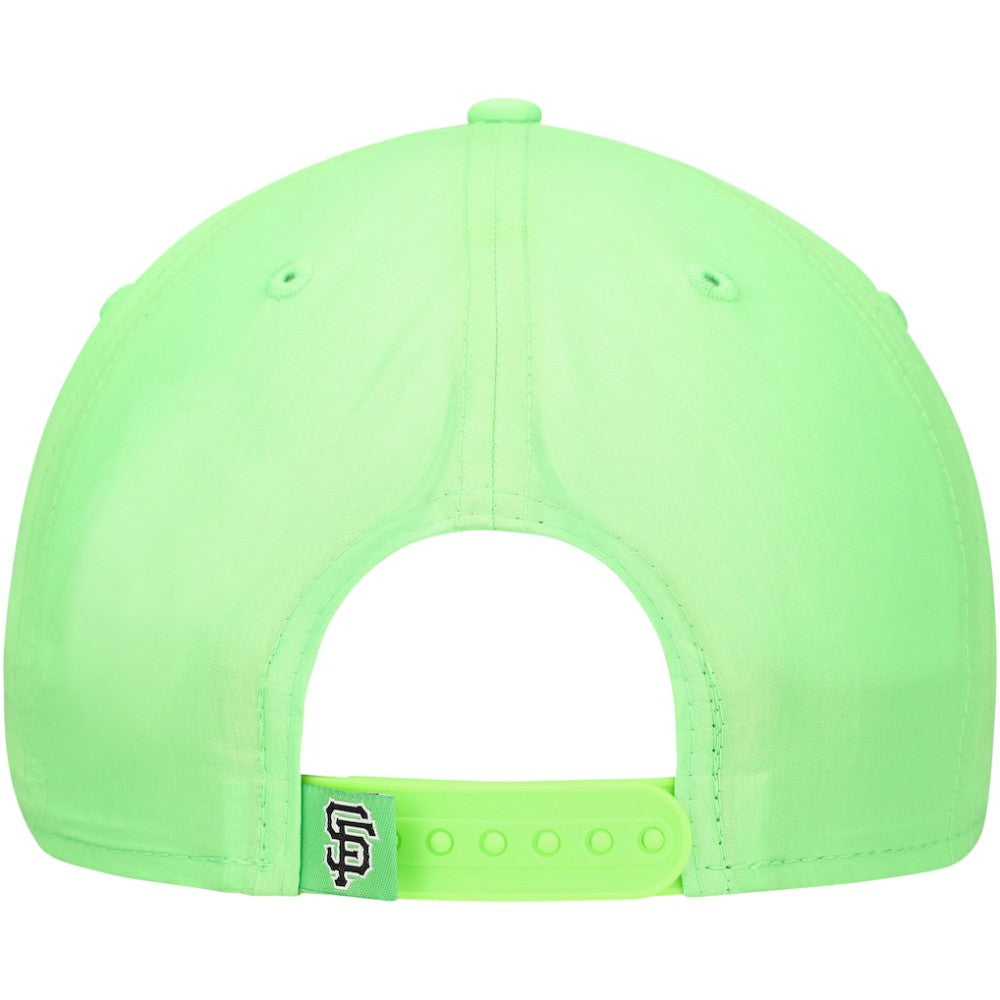San Francisco Giants Neon Golfer Snapback Hat Green | New Era