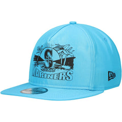 Seattle Mariners Neon Golfer Snapback Hat Blue | New Era