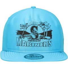 Seattle Mariners Neon Golfer Snapback Hat Blue | New Era