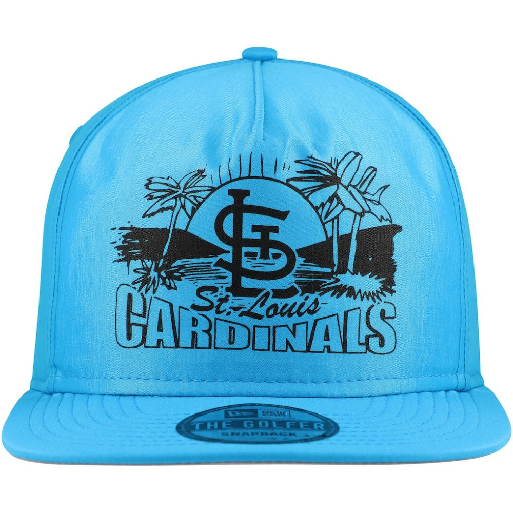 St. Louis Cardinals Neon Golfer Snapback Hat Blue | New Era