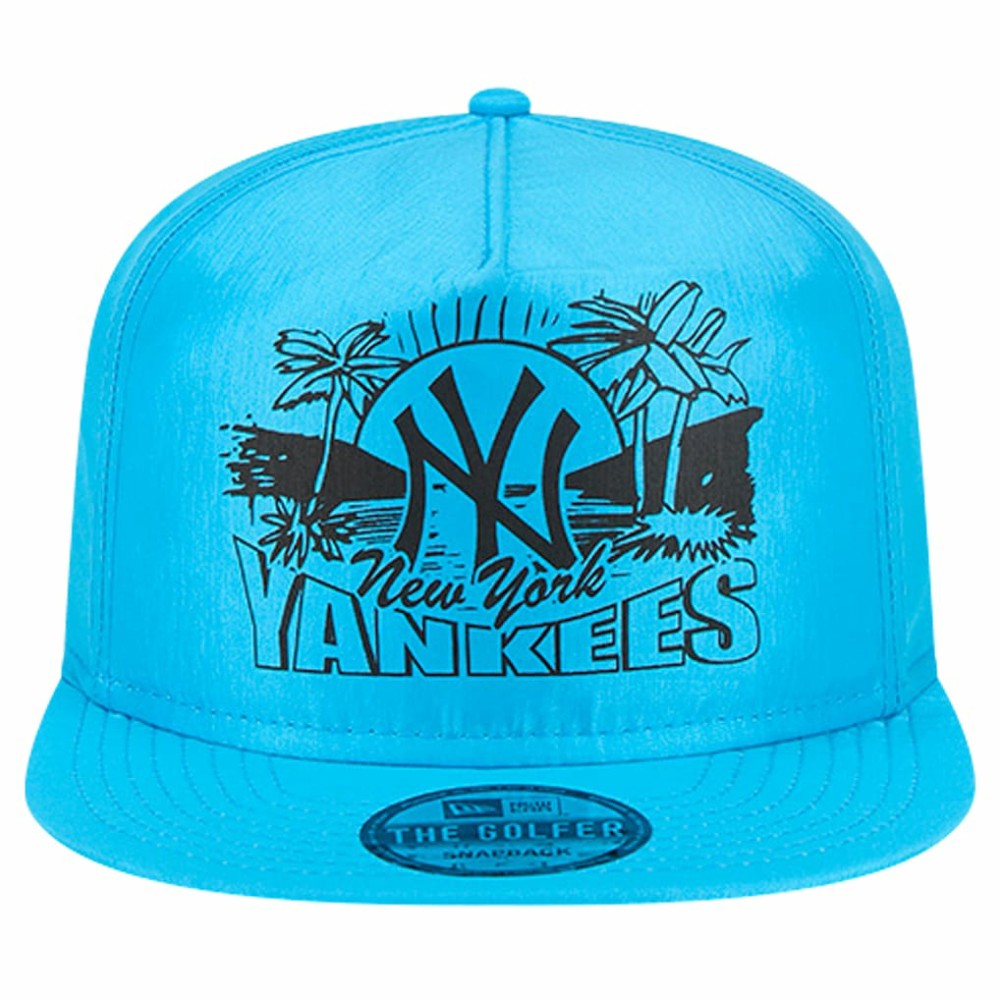 New York Yankees Neon Golfer Snapback Hat Blue | New Era