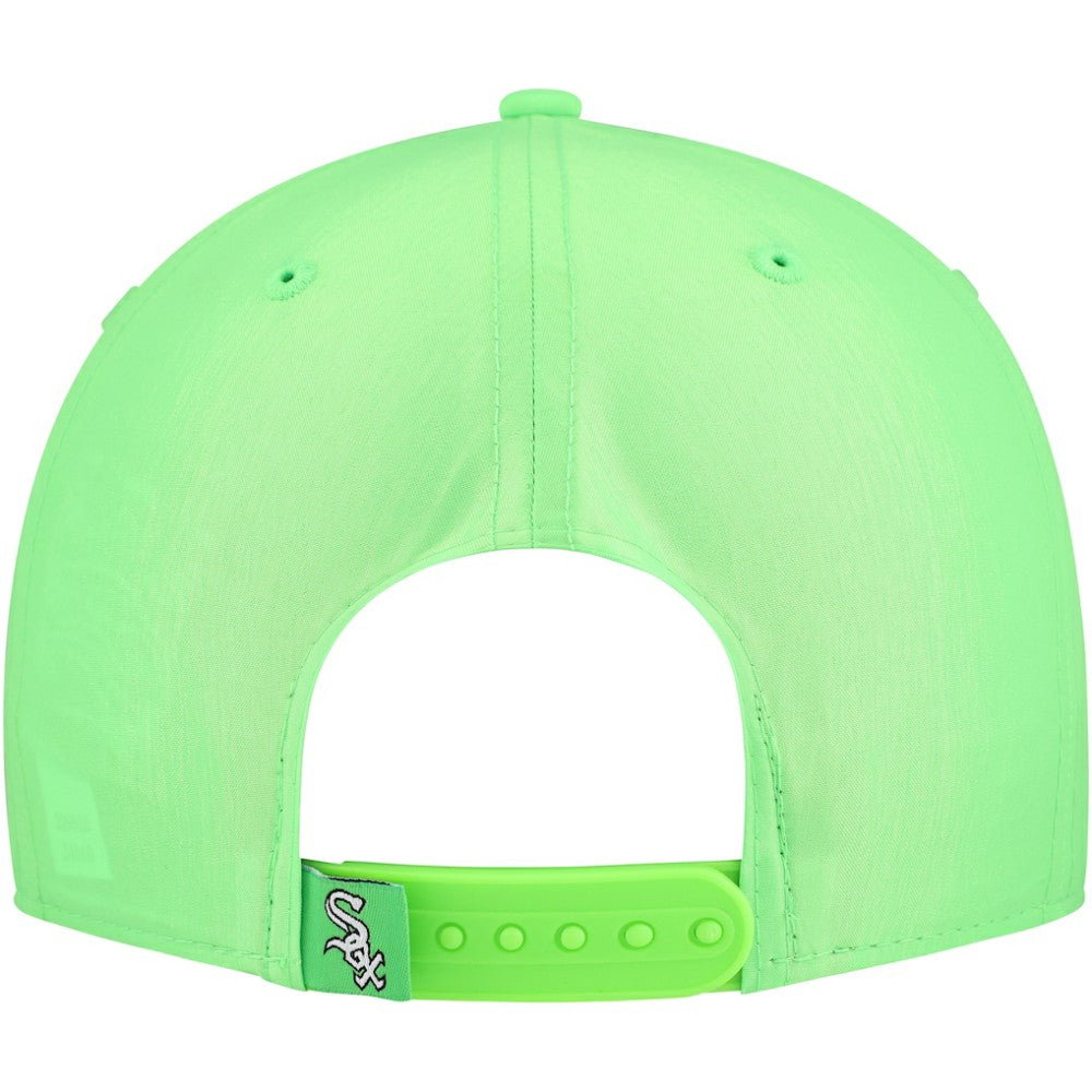 Chicago White Sox Neon Golfer Snapback Hat Green | New Era