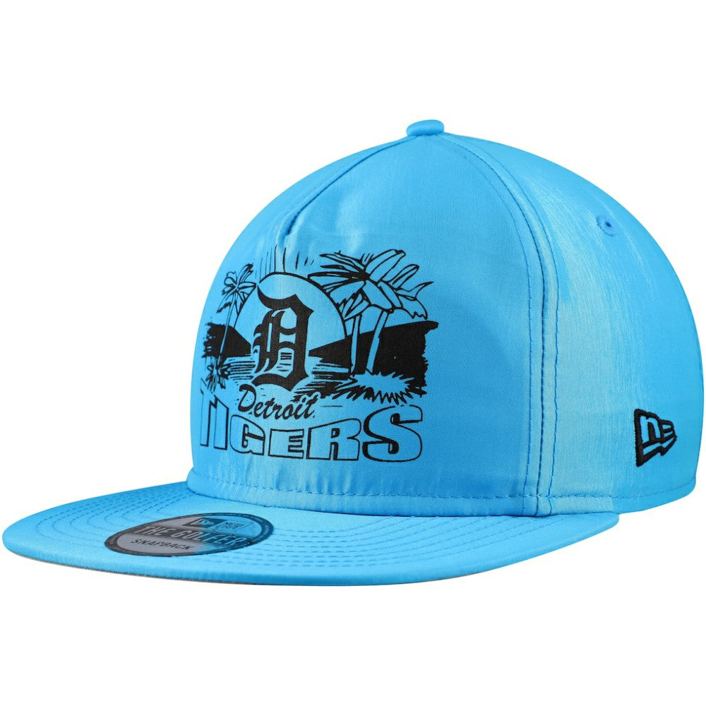 Detroit Tigers Neon Golfer Snapback Hat Blue | New Era