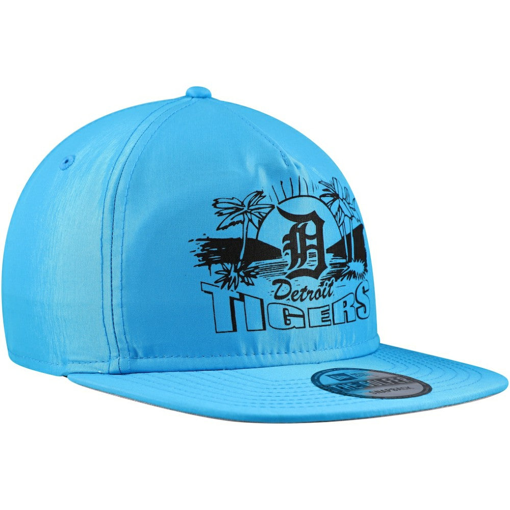 Detroit Tigers Neon Golfer Snapback Hat Blue | New Era