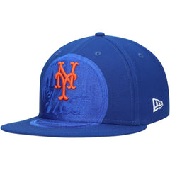 New York Mets Shadow Logo 59FIFTY Fitted Hat Royal | New Era