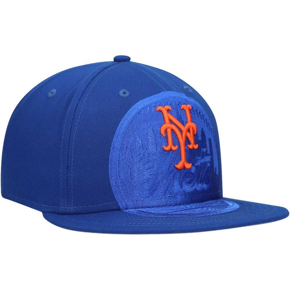 New York Mets Shadow Logo 59FIFTY Fitted Hat Royal | New Era