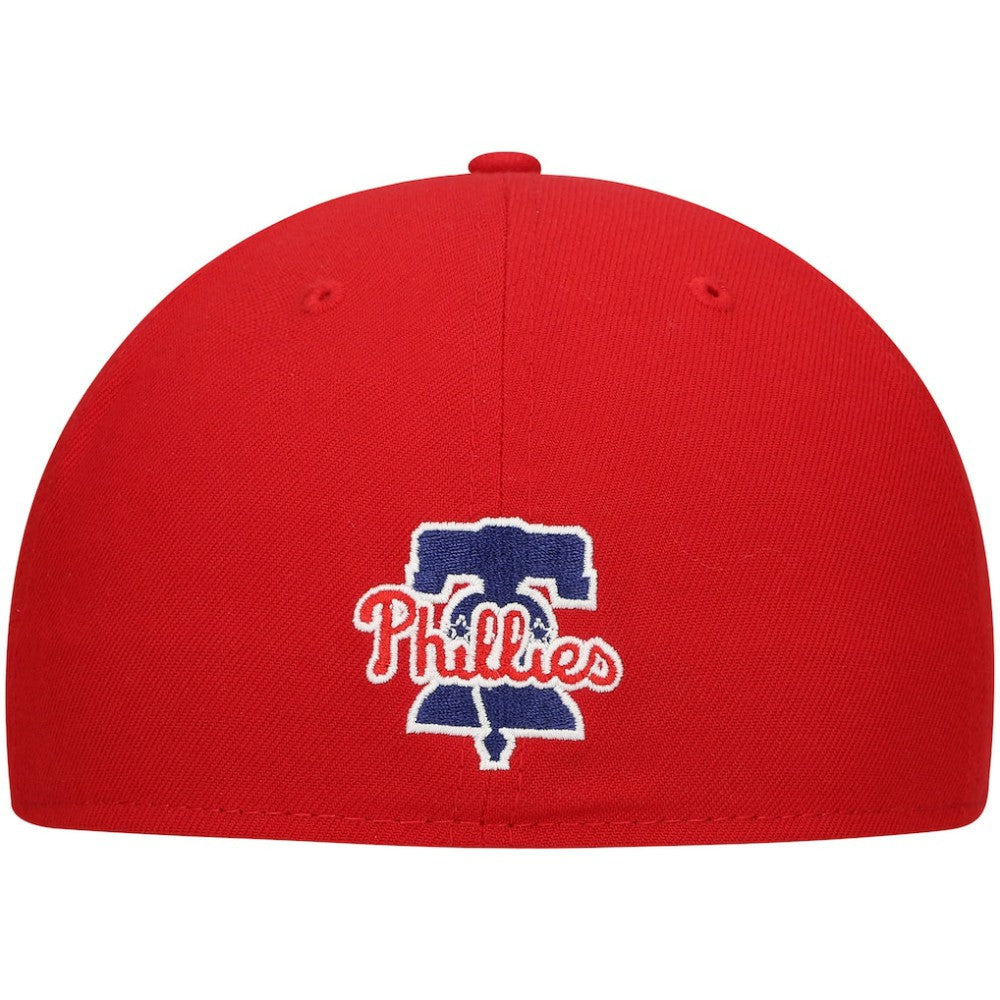 Philadelphia Phillies Shadow Logo 59FIFTY Fitted Hat Red | New Era