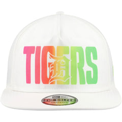 Detroit Tigers Spring Spectrum Golfer Snapback Hat White | New Era
