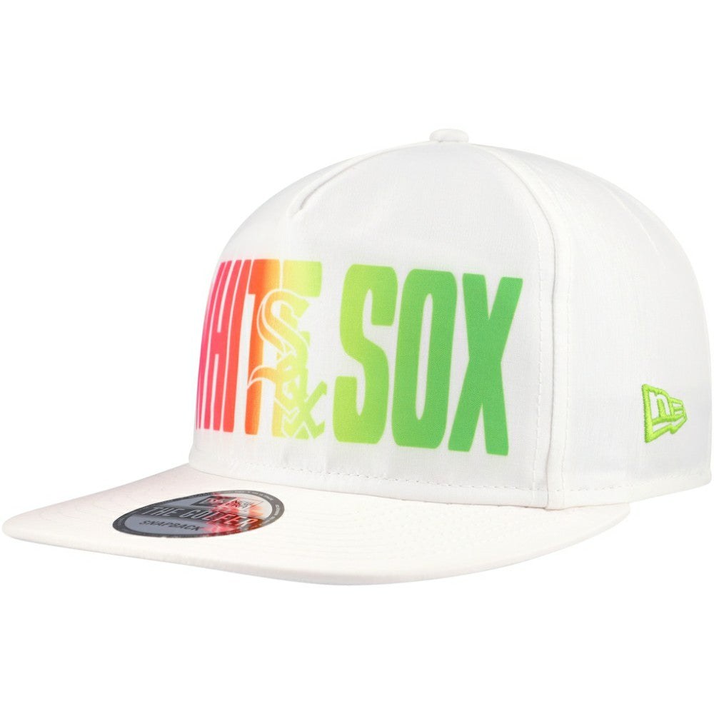 Chicago White Sox Spring Spectrum Golfer Snapback Hat White | New Era
