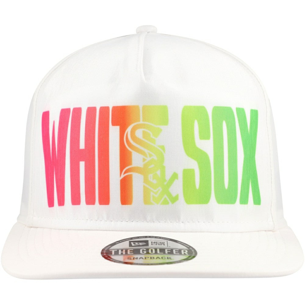 Chicago White Sox Spring Spectrum Golfer Snapback Hat White | New Era
