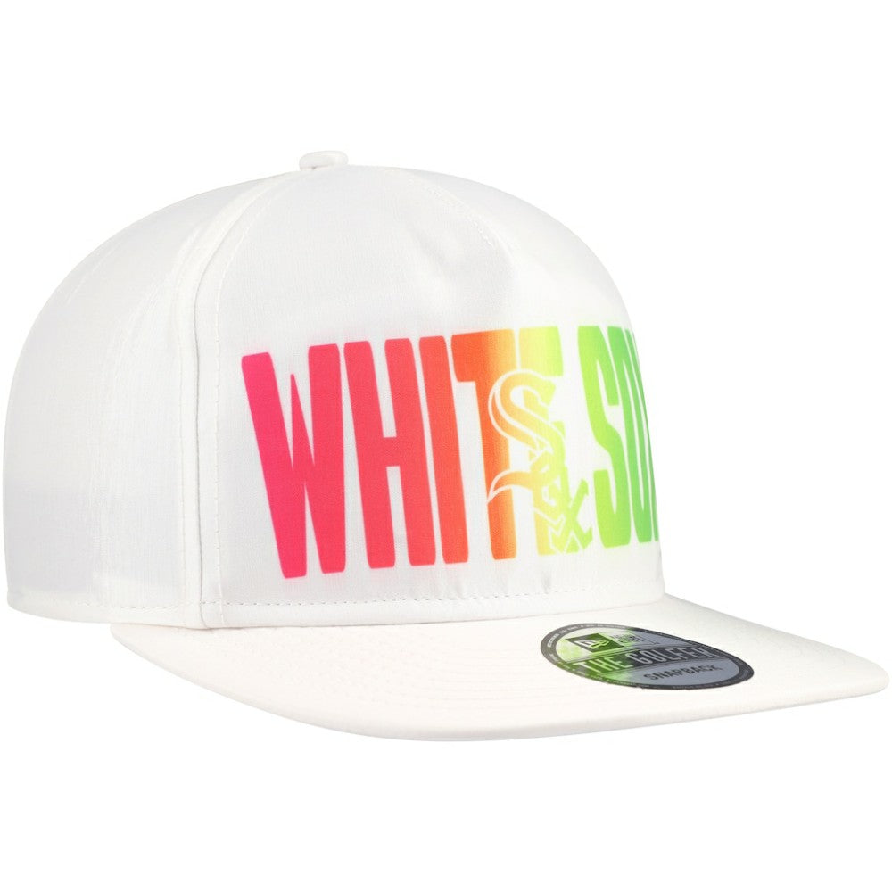 Chicago White Sox Spring Spectrum Golfer Snapback Hat White | New Era
