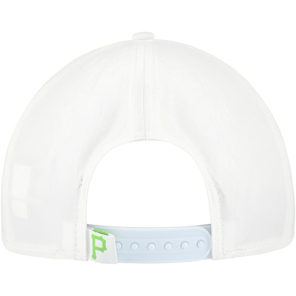 Pittsburgh Pirates Spring Spectrum Golfer Snapback Hat White | New Era